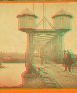 Bridge over the Cumberland River on the Louisville and Nashville R. R.. 1861-1865