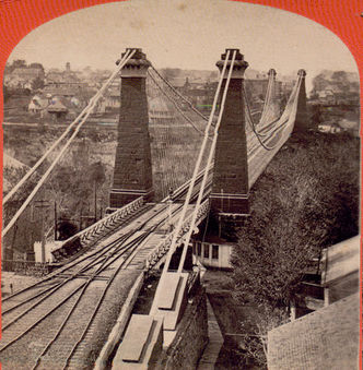 Niagara, Railway Suspension Bridge on line of N.Y.C. [New York Central] & H.R.R.R. [Hudson River Railroad] (318)