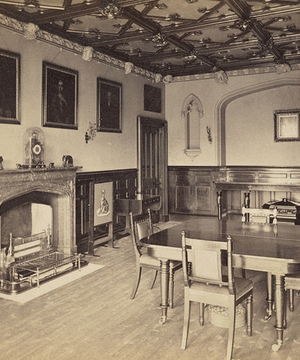 Abbotsford - Room in which Sir Walter Scott Died