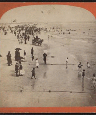 Beach view. [1865?]-1919