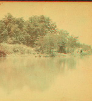 Mississippi River and Rebel Island. 1870?-1880?