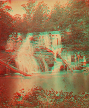 Cane Creek Falls, Dahlonega, Ga. 1867?-1905? [ca. 1875]