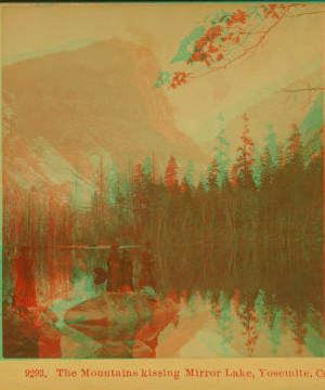 The Mountains kissing Mirror Lake, Yosemite, Cal. 1871-1894