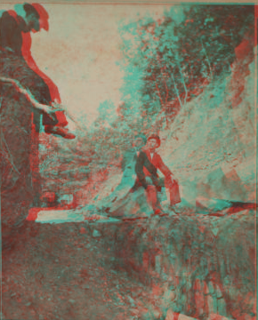 In the Adirondack Mountain. [ca. 1890] 1860?-1885?