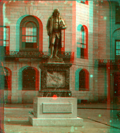 Statue of Benj. Franklin. Boston, Mass. 1856 1854-[1865?]