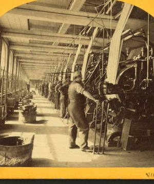 Printing room--American Print Works. 1865?-1903