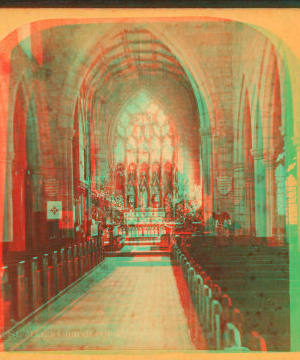 St. Mark's Church [interior], Philadelphia. 1861-1890?