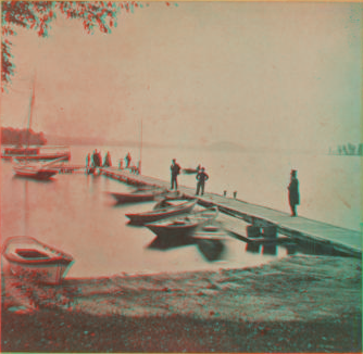 [Saratoga Lake and Steamer.] [ca. 1868] [1858?-1905?]