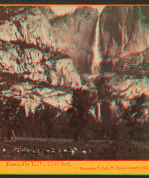 Yosemite Falls, 2630 feet, Yosemite Valley, Mariposa County, Cal. 1861-1873 1861-1878?