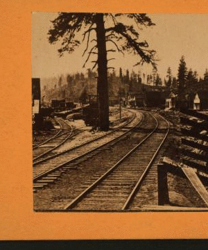 Truckee Station, Pacific Railroad. 1864?-1905? ca. 1880