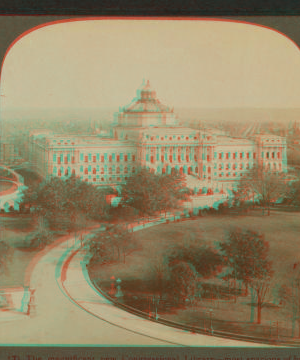 The magnificent new Congressional Library - most spacious of book repositories-Washington, D.C., U.S.A. 1902 1890?-1910?