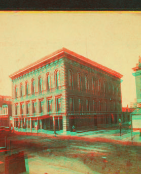 Mercantile Library Hall. St. Louis, Missouri. ca. 1870 1865?-1890?