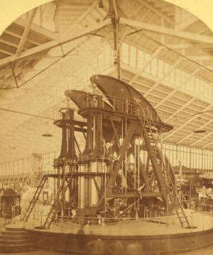 Corliss engine. 1876