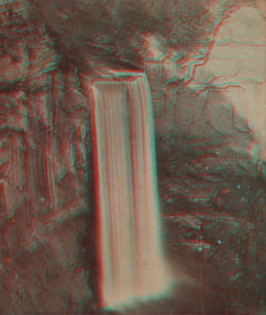 Taghanic Falls, 215 feet high, Ithaca, New York. [ca. 1870] [1860?-1885?]