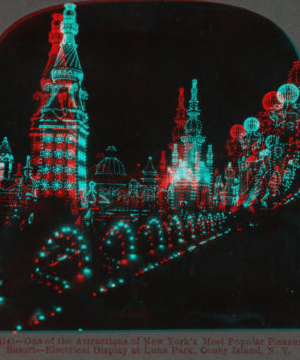 One of the attractions of New York's most popular pleasure resort - electrical display at Luna Park, Coney Island, N.Y. c1906 [1865?]-1919