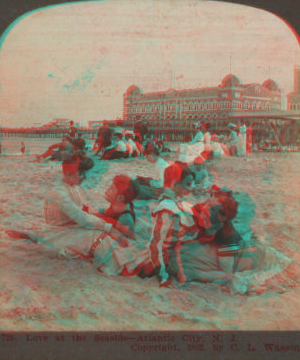 Love at the Seaside -- Atlantic City, N.J. [1875?-1905?] 1902