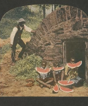 "Dem Brats done gone and stole dat melon." [ca. 1900]