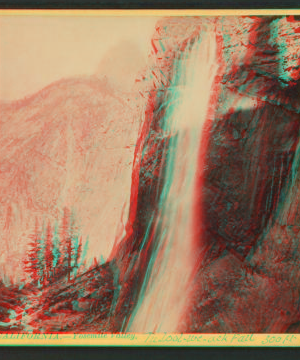 Tu-lool-we-ack Fall, 300 feet. Yosemite Valley, California. 1868-1873