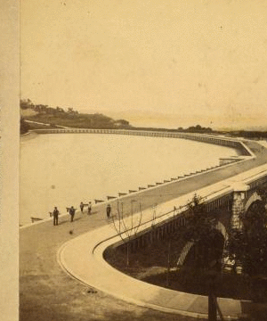 Eden park reservoir, Cincinnati, O. 1865?-1895?