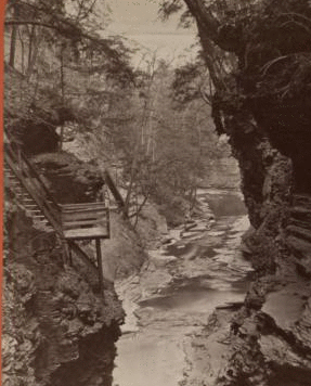 Cathedral gorge, Watkins Glen. [1865?-1905?]