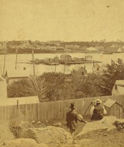 Five Pound Island, Gloucester harbor. 1863?-1910?