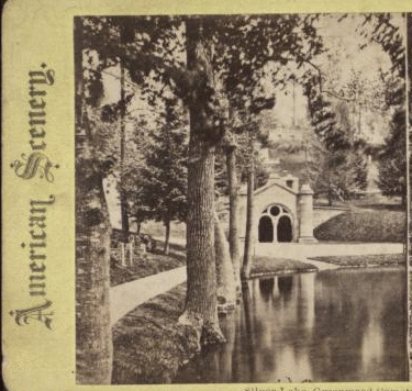 Silver Lake, Greenwood Cemetery. [1860?-1885?]