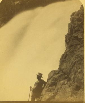 Upper Falls of the Yellostone, Yellowstone National Park. 1881-1889