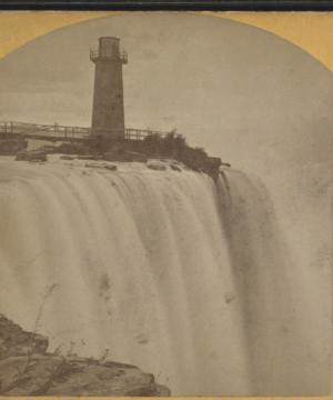 Horse Shoe Falls, from Goat Island, Niagara, N.Y. 1860?-1905