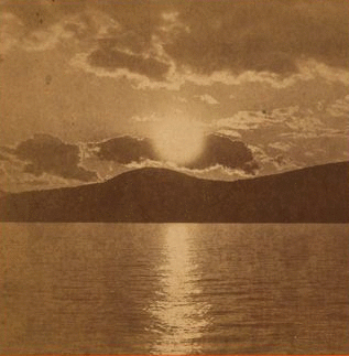 Lake Tahoe from the Warm Springs. 1865?-1905? 1875