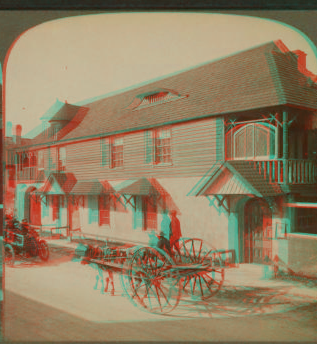 Oldest house in the United States, built by the Spanish about 1564 -- St. Augustine, Florida. 1865?-1905? 1905
