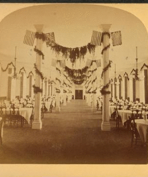 Fabyan House Dining Room, White Mts. [1880-1889?] 1870?-1889?