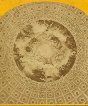 Brumidi's Alligorical Painting, in the Dome of the U.S. Capitol. 1870?-1895?