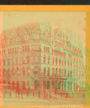 Boylston Hotel, Boston, Mass. 1869?-1885?