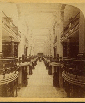 Patent Office, Washington. 1860-1895 1860?-1895?