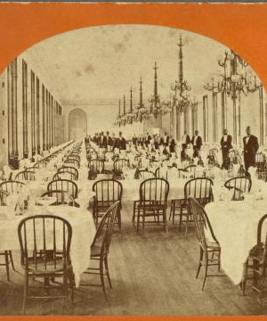 United States Hotel Dining Room, Saratoga, N.Y. [ca. 1870]